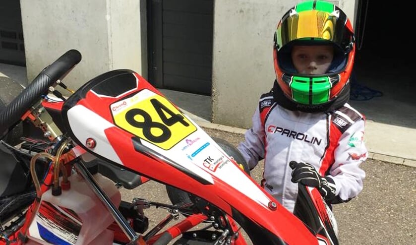 • Luca van Leer eindigde als negende in Venray.
