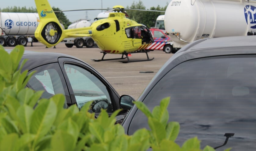 • De traumaheli hoefde de twee slachtoffers niet te vervoeren.