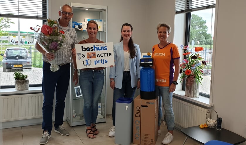 Angela Vrijhof heeft een waterontharder gewonnen.