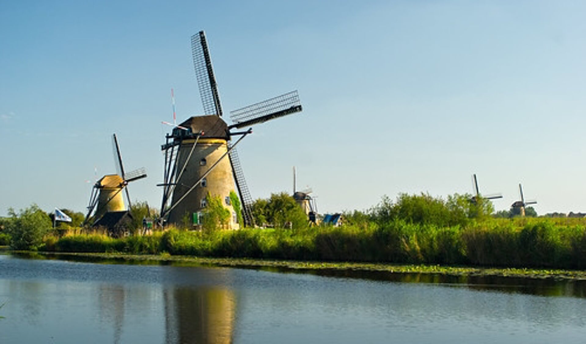 • Kinderdijk's prachtige windmolens.