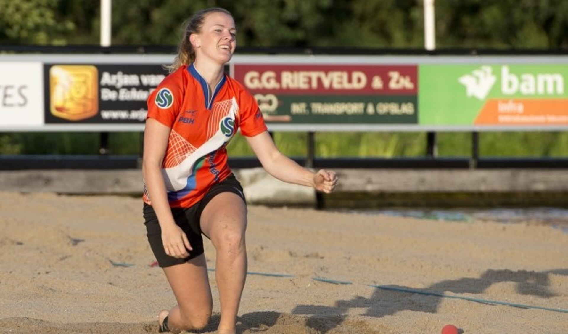 Ook Julia van Eijk zorgde in Polsbroekerdam voor een enorme verrassing door Hollands kampioen bij de dames te worden. (Foto: PB Holland)