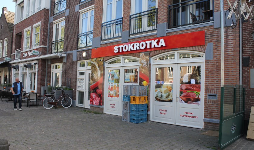• Voor de Oost-Europese werkers zijn er al supermarkten, zoals deze in Kerkdriel, maar het inschrijfloket werkt volgens het CDA nog niet zo goed.