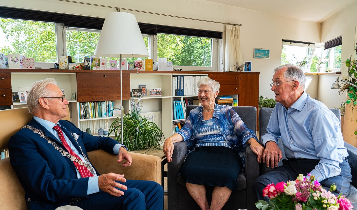 Echtpaar Kruijt-Olieman 60 jaar getrouwd