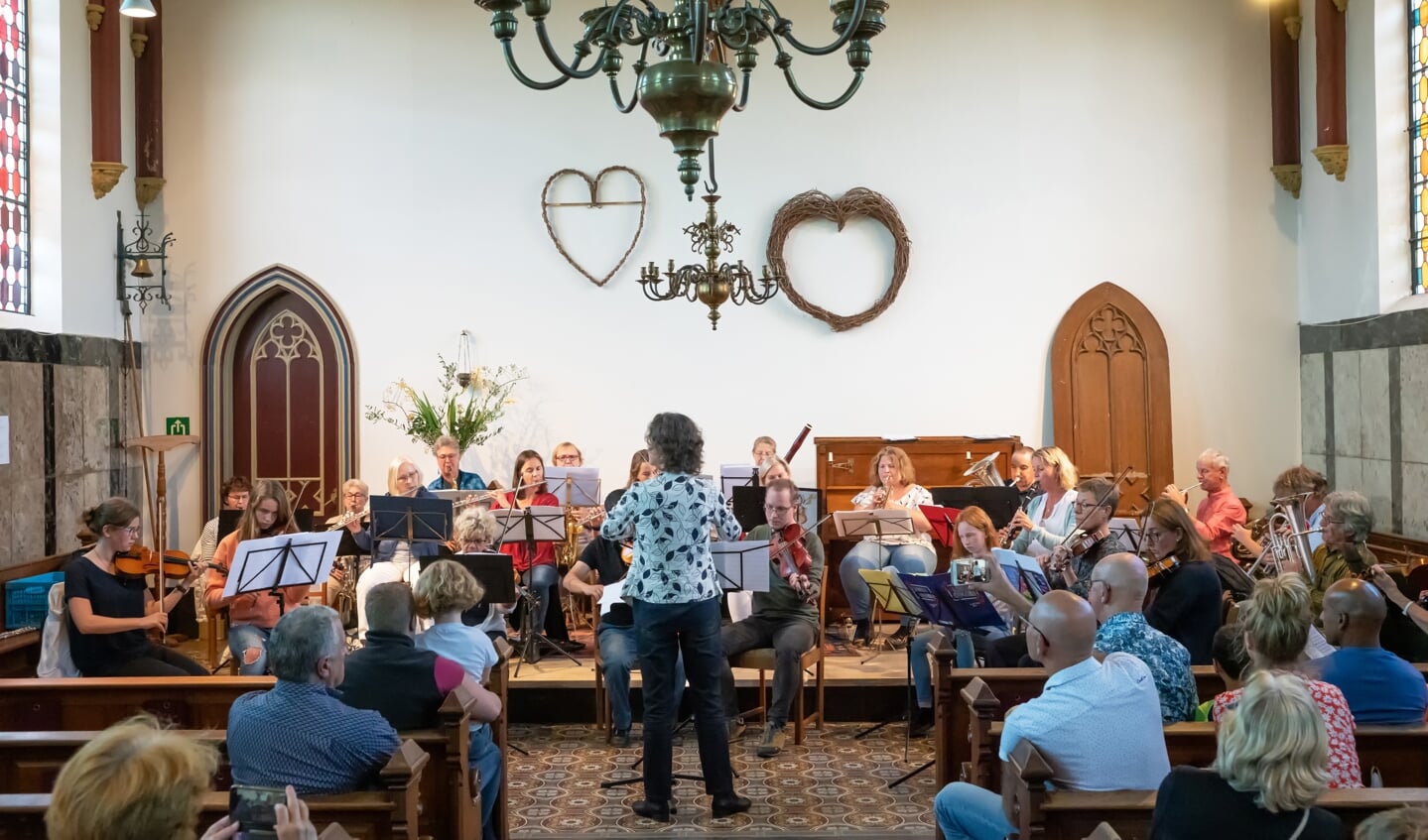 Popup orkest in Rumpt´s Kerkje
