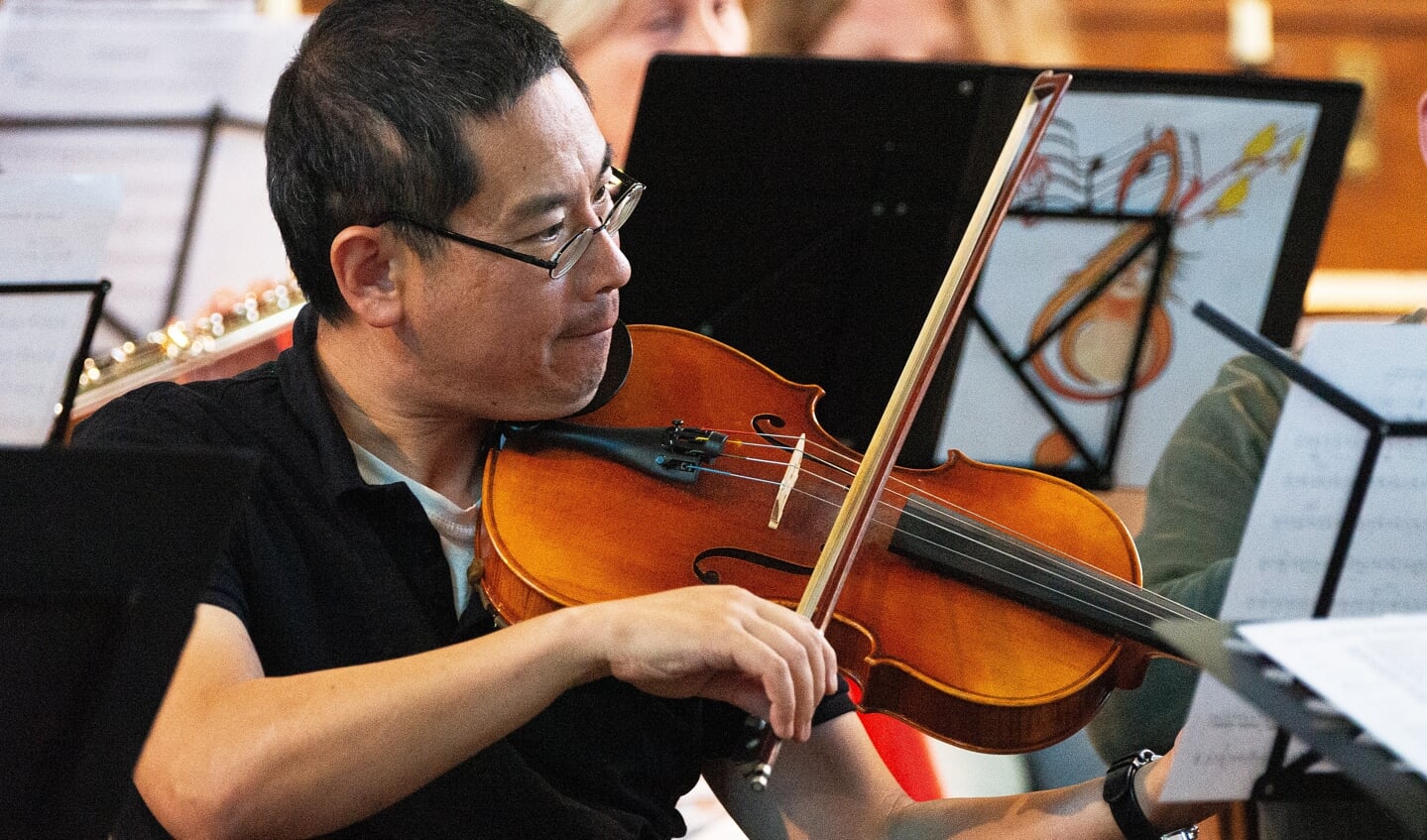 Popup orkest in Rumpt´s Kerkje