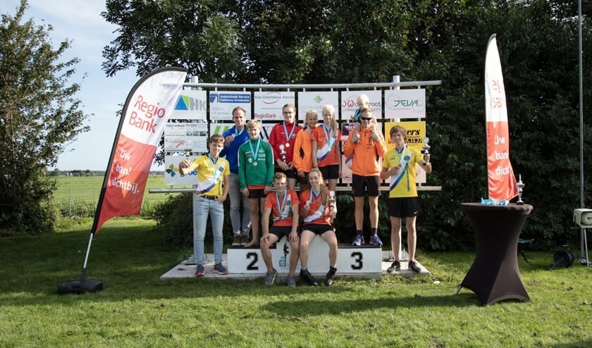 • De prijswinnaars in Kockengen.