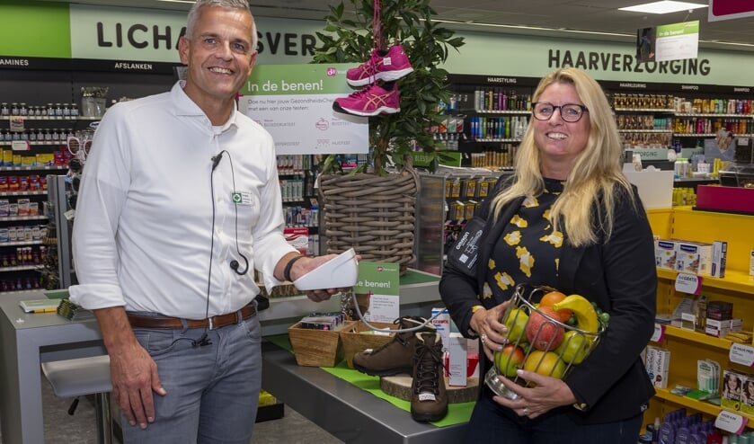 • Wim Rodenburg en Maaike van Weering (Reos) kijken uit naar de Gezondheidsdag.