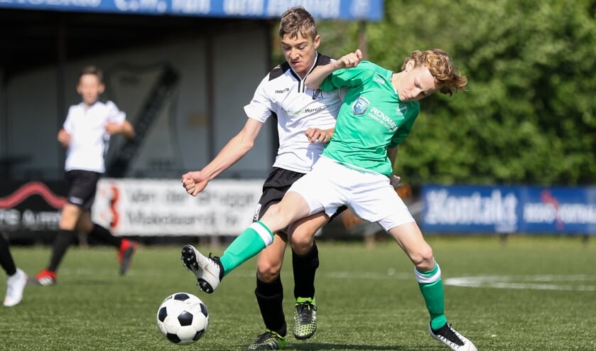 • De JO13-finale van vorig seizoen tussen Sleeuwijk en VVAC.