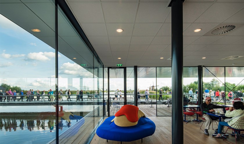• Het bezoekerscentrum.