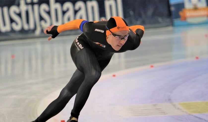 • Colin Schrijver op de 500 meter.