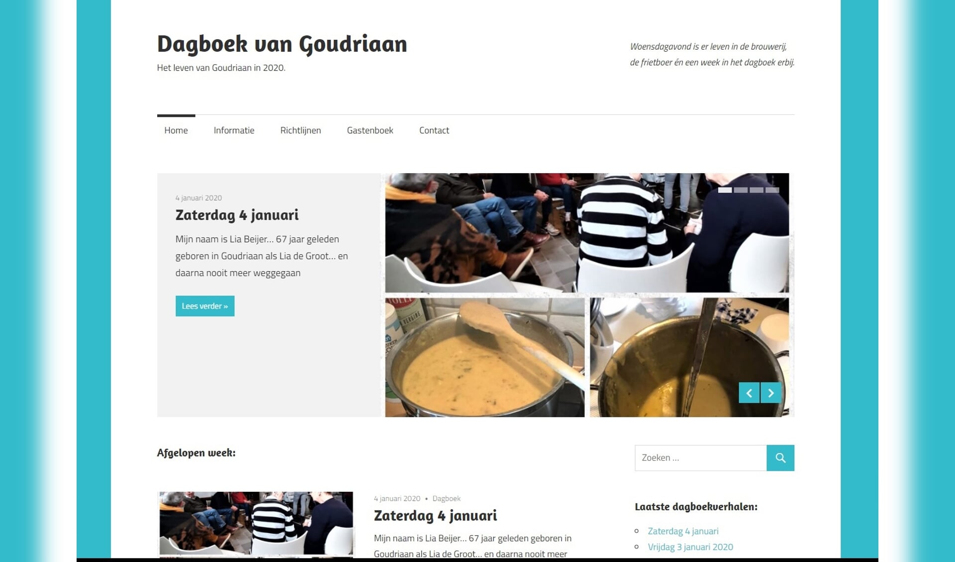 • De website dagboekvangoudriaan.nl.