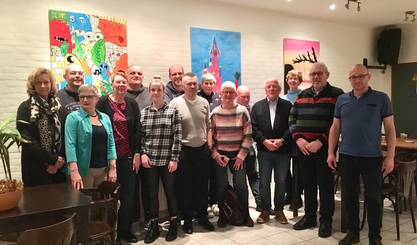 • De deelnemers aan de eerste EHBS-cursus in de regio.
