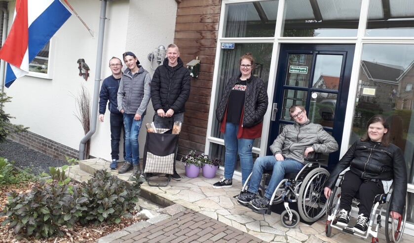 Zorgvragers van de logeeropvang.