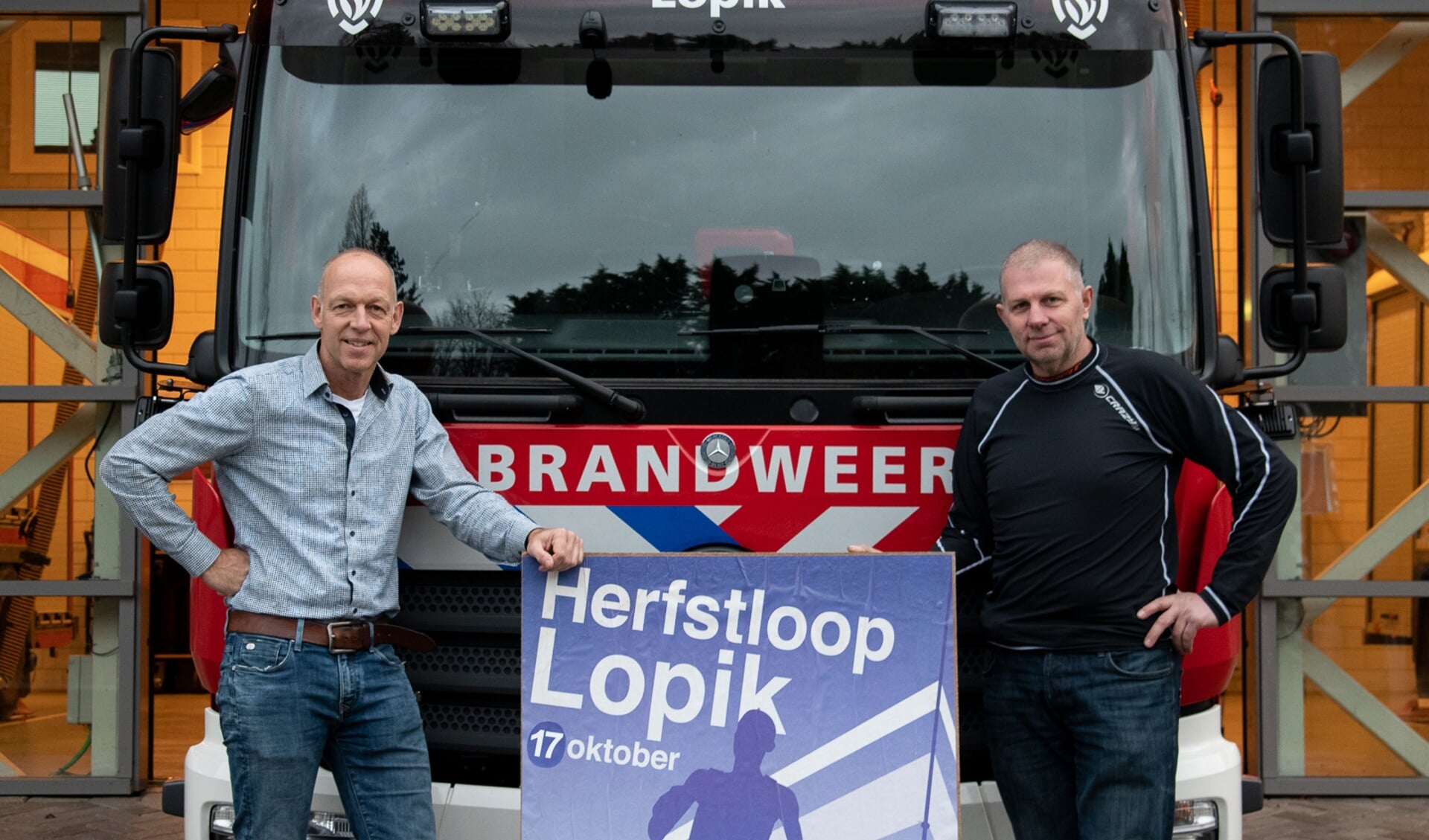• Twee van de organisatoren: Edwin Bergstra (l) en Joachim Kraaijenhagen.