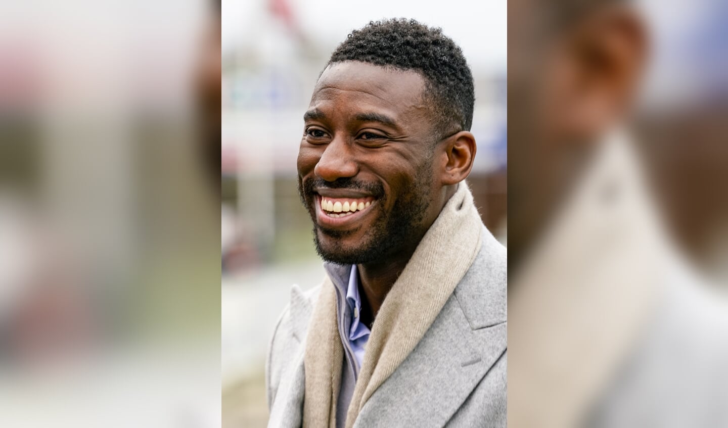 • Kozakken Boys-trainer Rick Adjei.