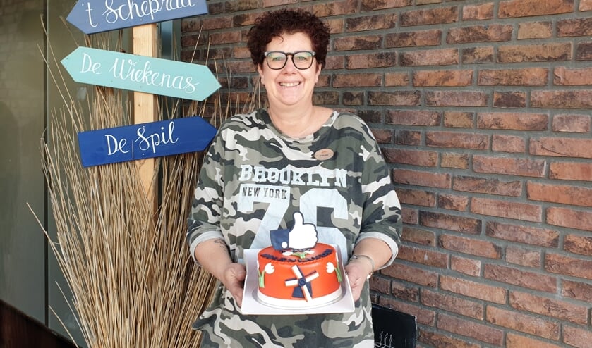 • De Mooi-Molenlandentaart voor Marjan den Toom.