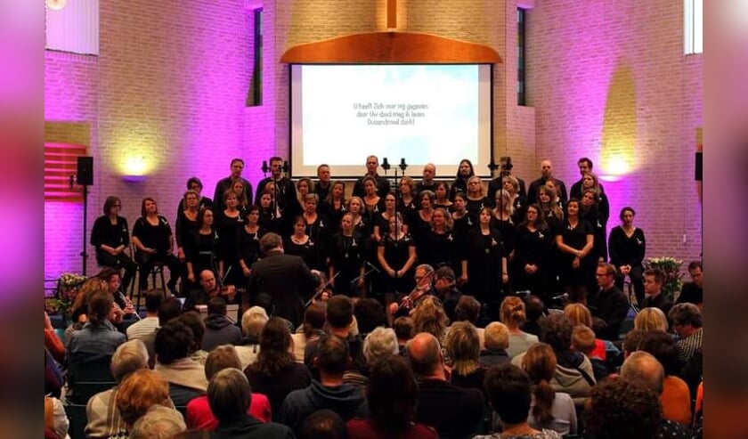 • De Morgenster tijdens een concert.