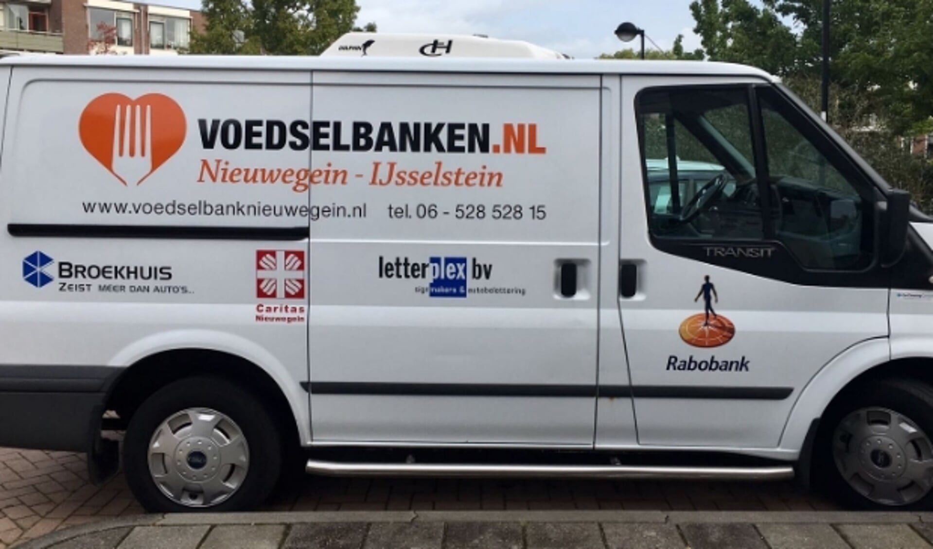 De Voedselbank Nieuwegein-IJsselstein betreurt dat mensen door een verkeerd gevoel van schaamte geen beroep doen op haar hulp. ''Dus stap over de drempel." (Ingezonden foto)