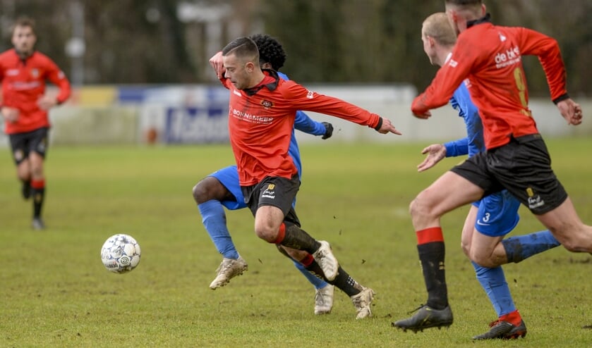 • Daan van Ingen in actie.