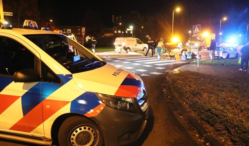 <p>• Het ongeval gebeurde bij de oversteekplaats op de Krimpenerbosweg.</p>