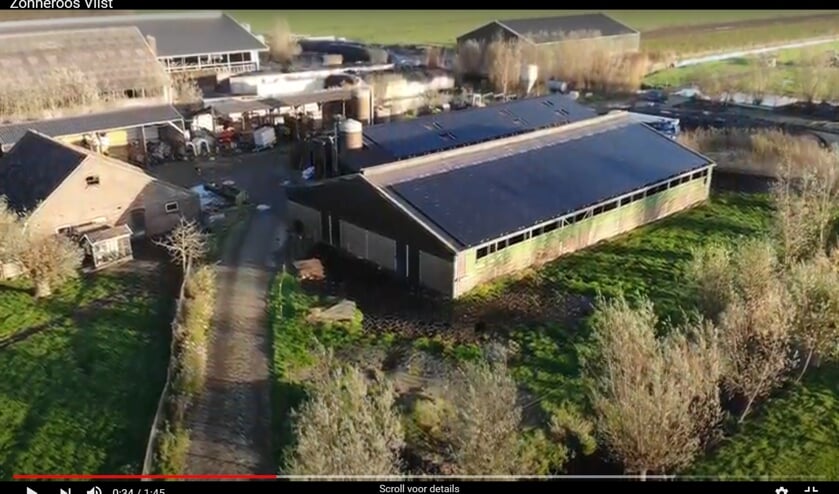 <p>• Beeld uit een dronefilmpje van het proejct.</p>