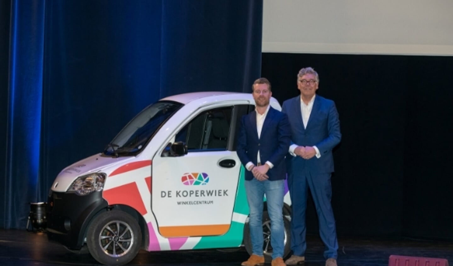 Een foto van de lancering van de Max Mobiel in 2019.