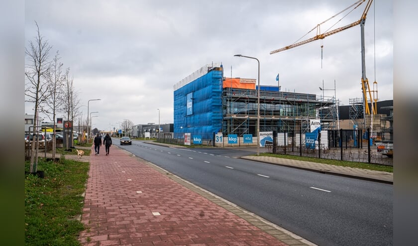 • De locatie aan de Stuartweg, waar ooit het bedrijf van Niemans was gevestigd.