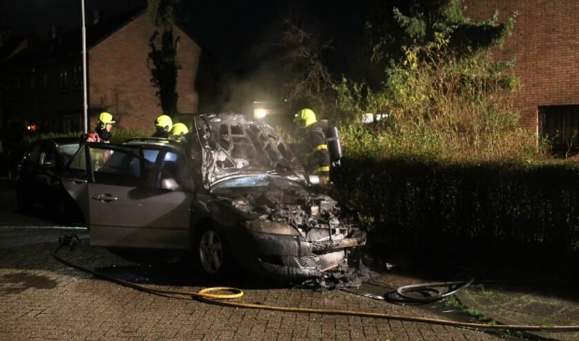 Auto brand in Eck en Wiel