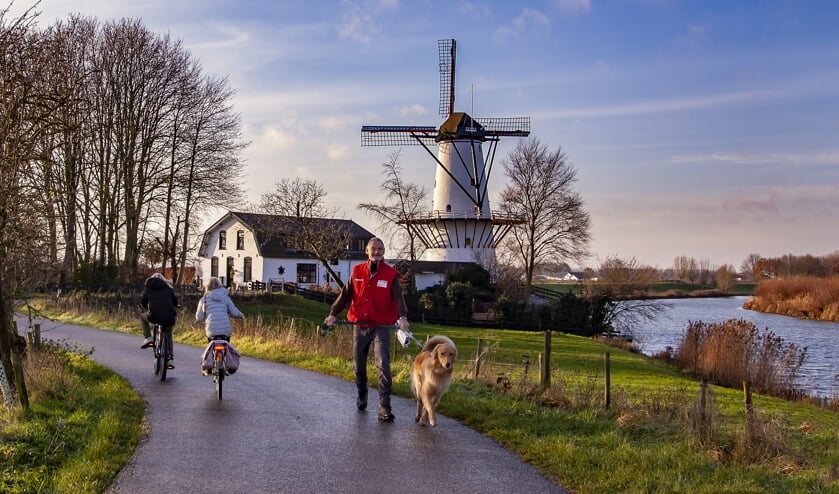 <p>• Roland van der Heijden is zelf geen wandelaar, maar zet zich met hart en ziel in voor de Bloesemtocht.</p>