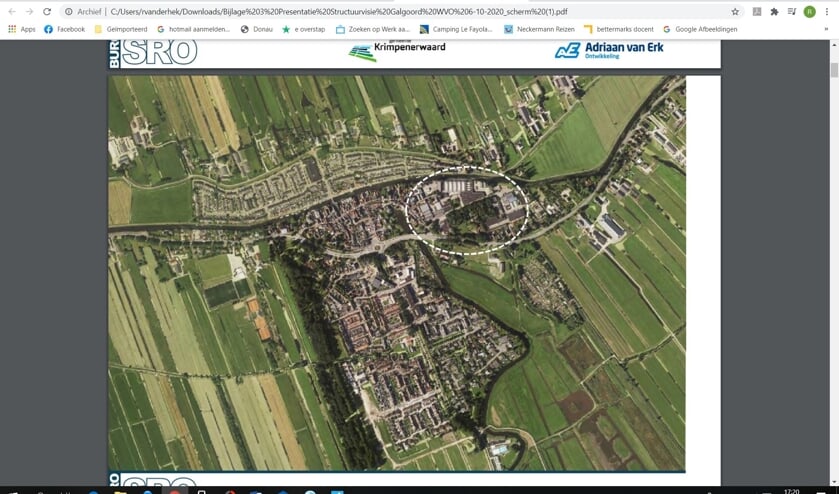 <p>• Ligging van het plangebied.</p>