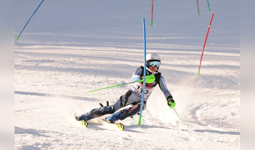 • Mees Clausing actief tijdens de Alpe Cimbra Cup.