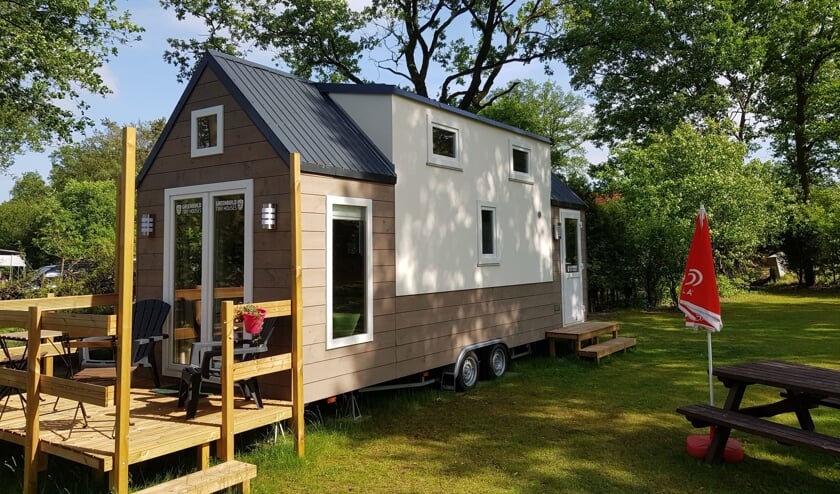 • Een voorbeeld van een tiny house.