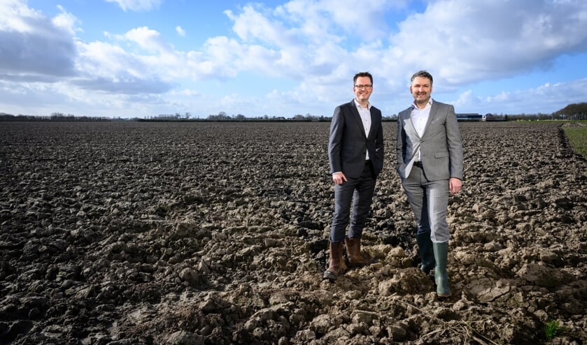 • Wethouders Matthijs van Oosten en Roland van Vugt.