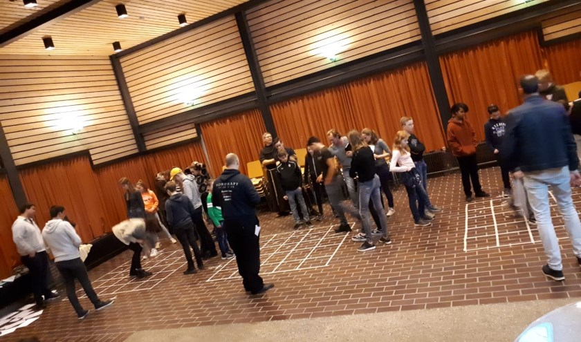 • De jongeren kregen steeds opdrachten door om mee aan de slag te gaan.