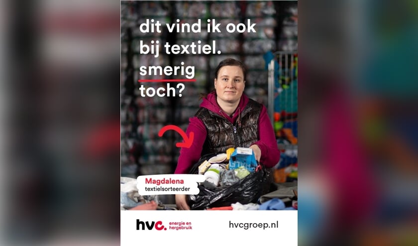 • Magdalena is één van de zes textielsorteerders die centraal staat in deze campagne.