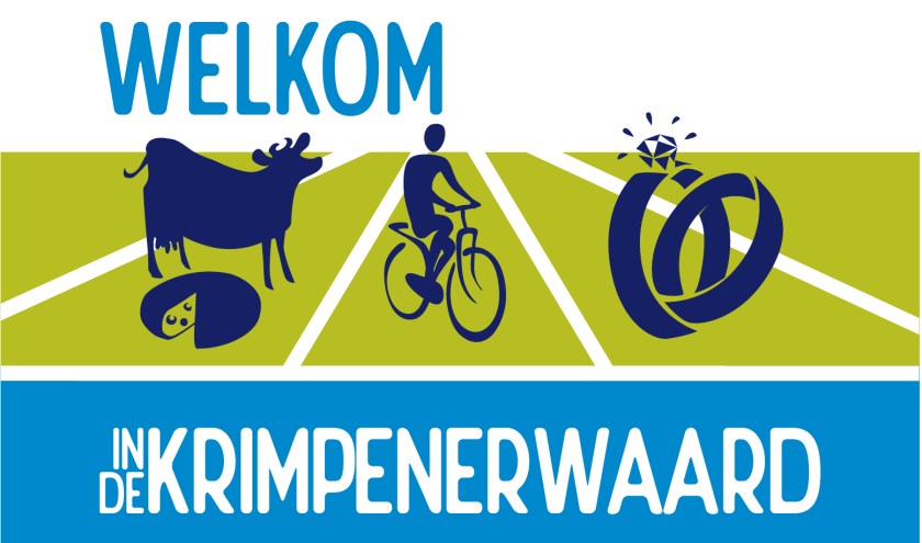 • het nieuwe beeldmerk van Krimpenerwaard Marketing.
