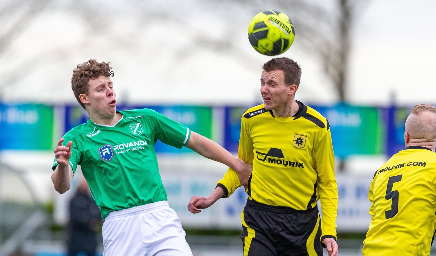 • Beeld uit de laatste VVAC - Groot-Ammers (1-0) op 15 februari 2020.