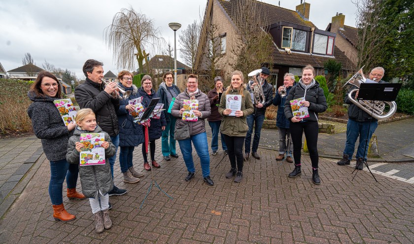 Bloembollenactie van Fanfare Excelsior Hagestein
