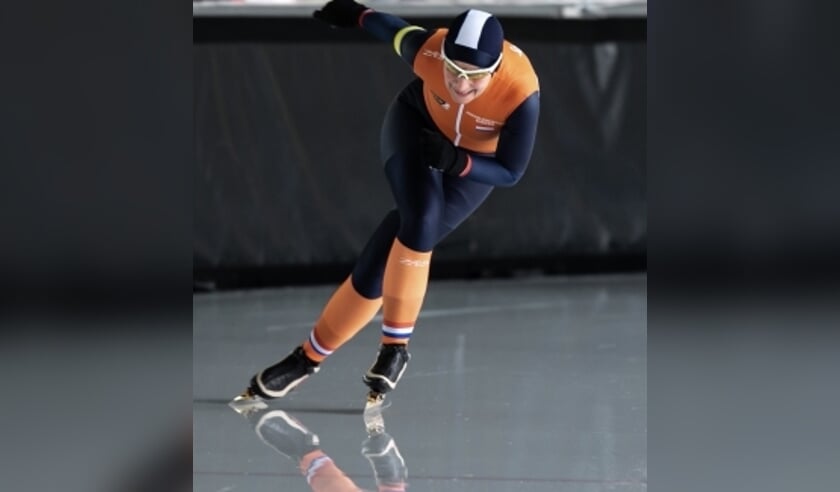 • Ciska Stark op weg naar weer een medaille.