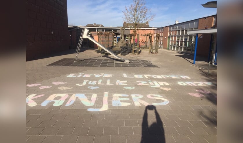 • Een mooie boodschap voor de 'kanjers' in Hank.