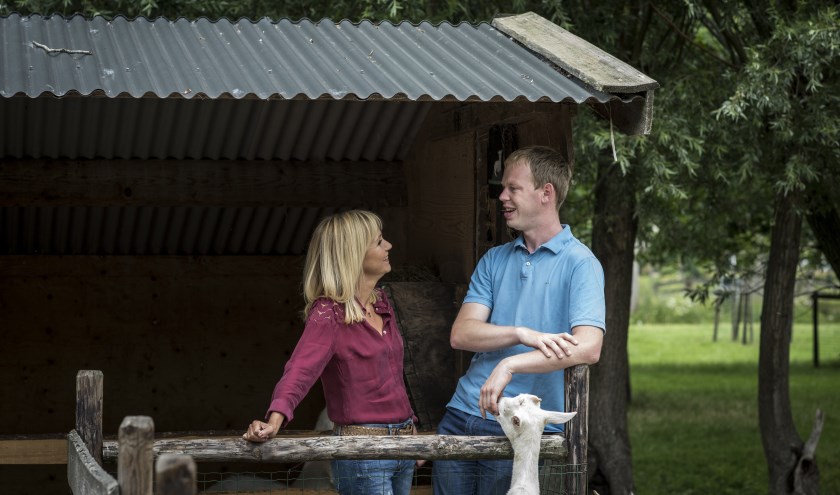 • Willem in gesprek met Yvon Jaspers.