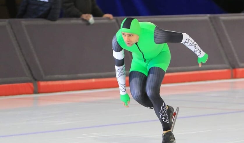 • Sandro Cara op weg naar de wereldtitel.