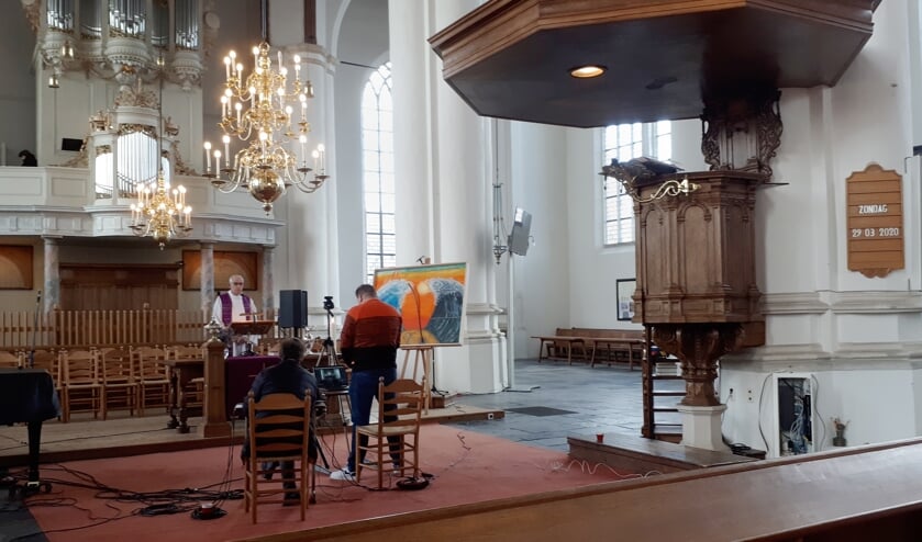 Grote Kerk in Vianen in tijden van corona crisis