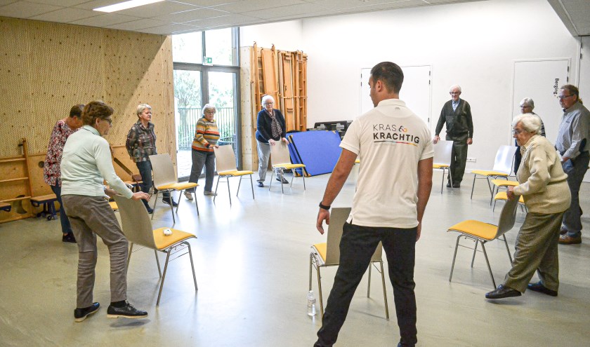 • Eén van de beweeglessen toen die nog door konden gaan.