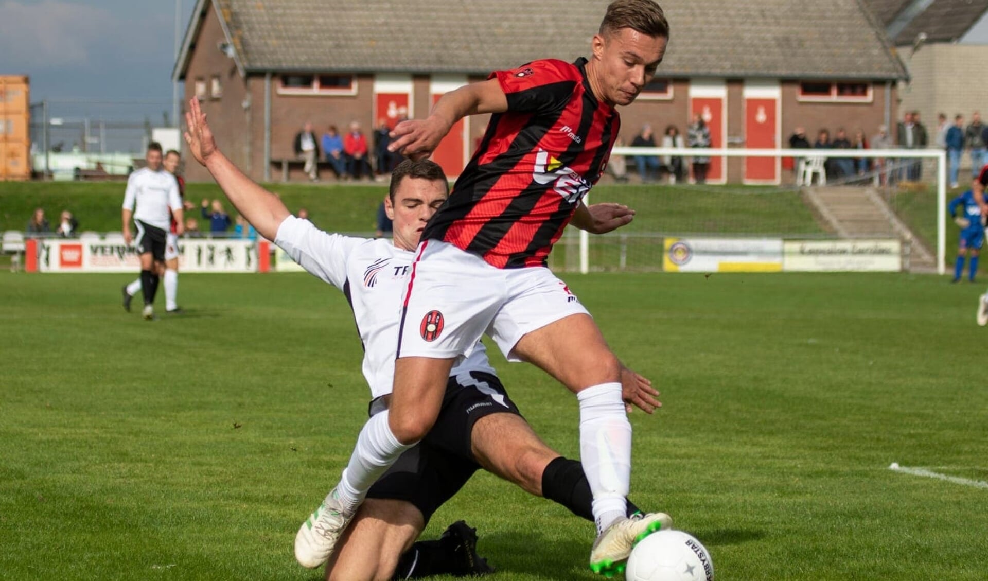 • Sten Pijlman in het shirt van BZC'14.