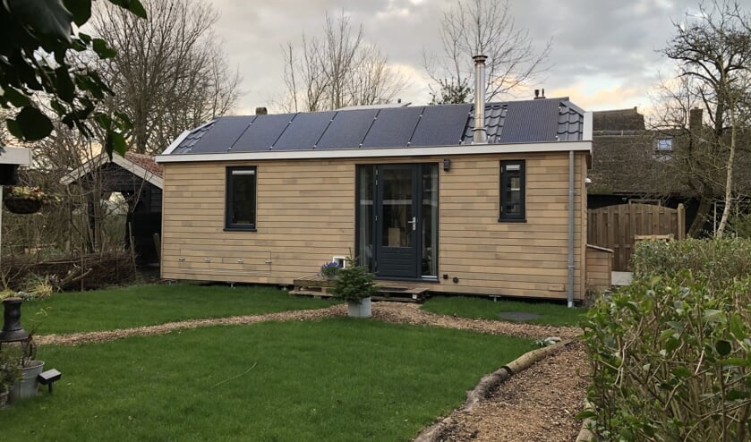 <p>• Voorbeeld van een tiny house.</p>