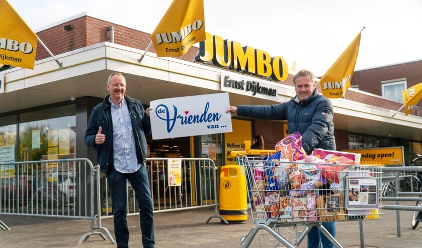 • Een wagen vol boodschappen voor zzp'ers in nood.