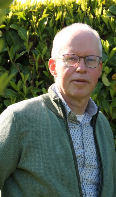 Dominee Bert Ridder van de gereformeerde kerk in Almkerk.