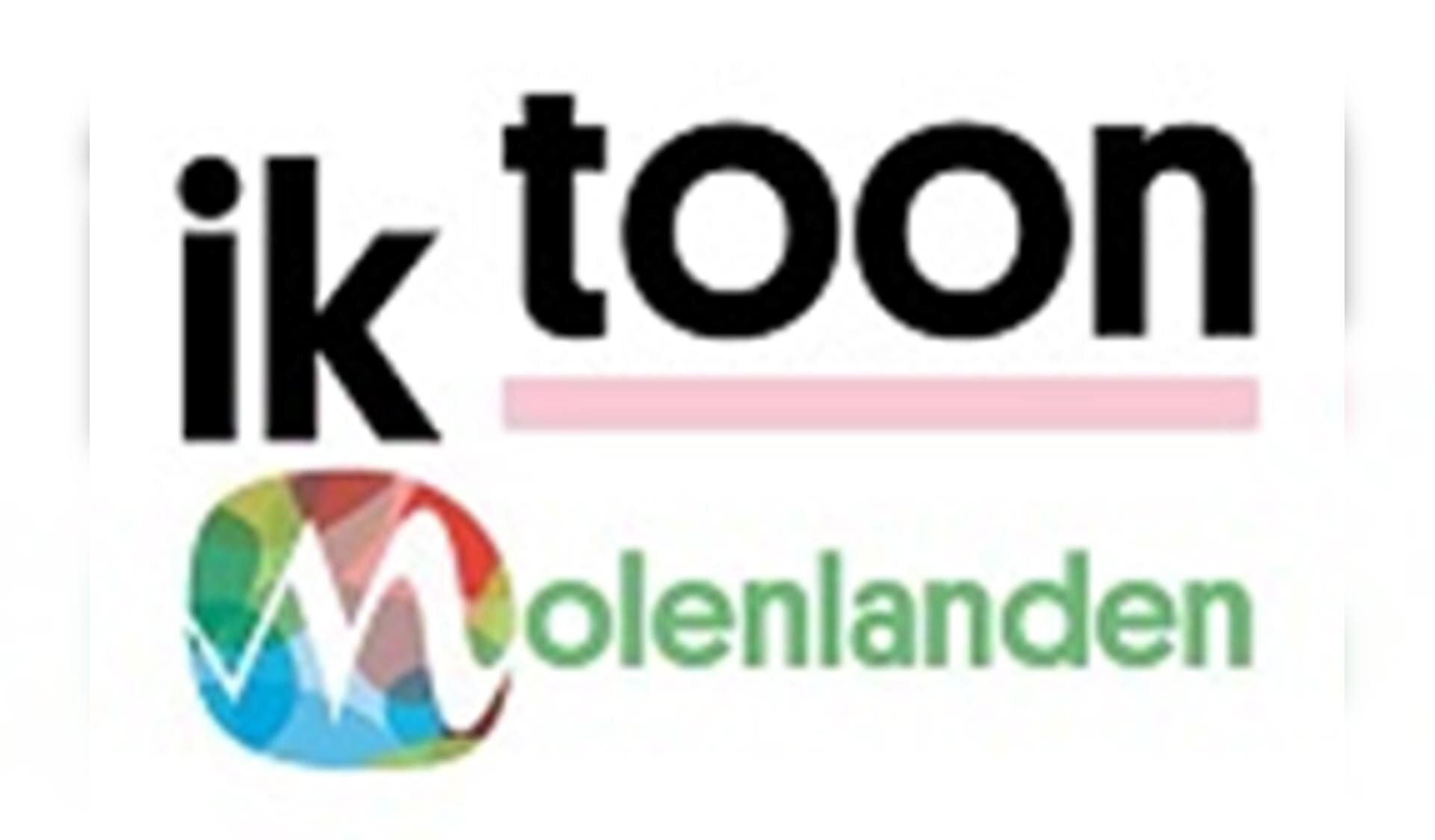 • Het logo van IkToon Molenlanden.