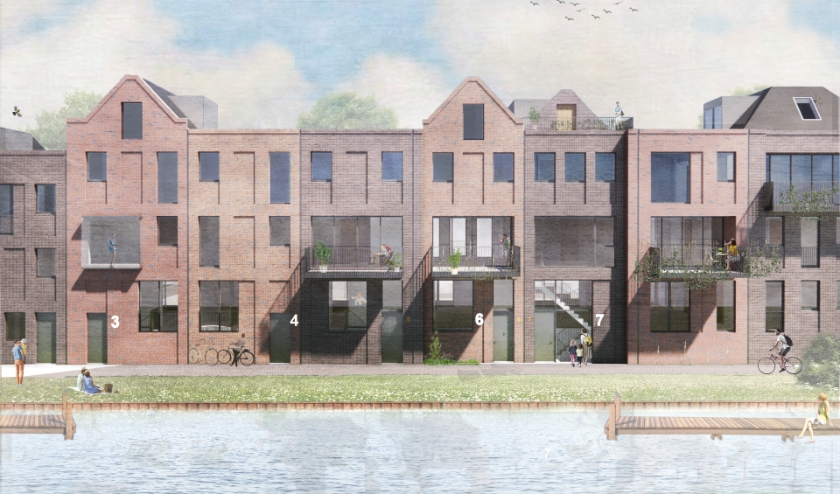 • Artist impression van CPO Sluiseiland.